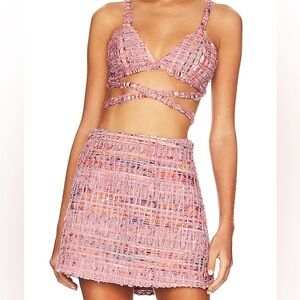 For Love and Lemons tweed set